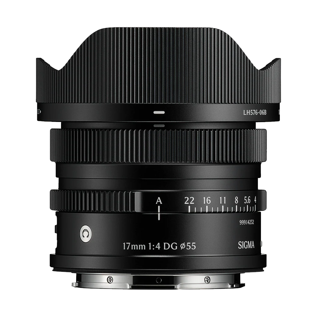 Sigma 17mm f/4 DG Contemporary Lens (L-Mount, Black)