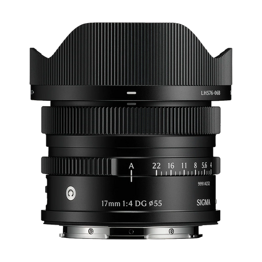 Sigma 17mm f/4 DG Contemporary Lens (L-Mount, Black)