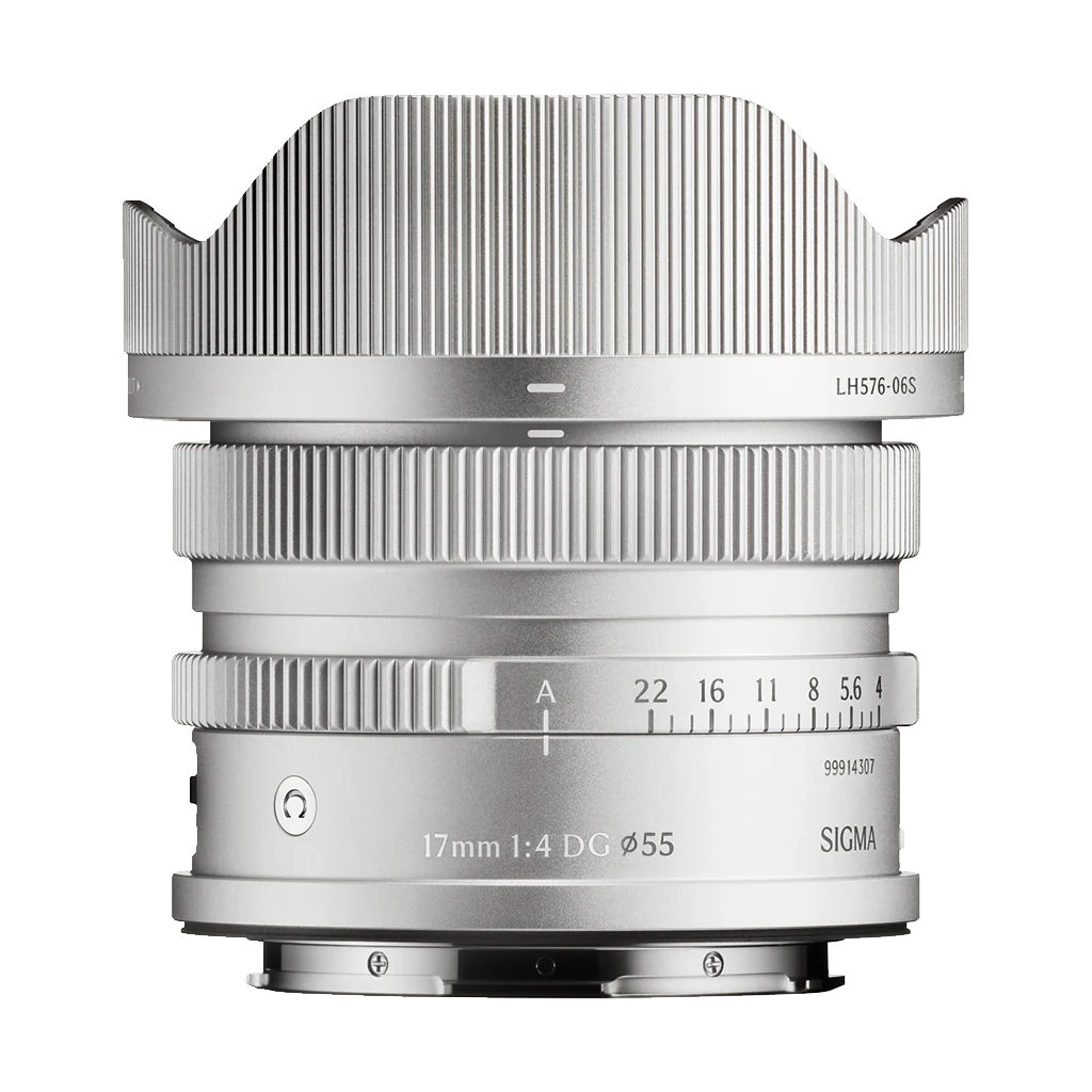 Sigma 17mm f/4 DG Contemporary Lens (L-Mount, Silver)
