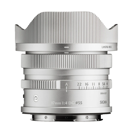 Sigma 17mm f/4 DG Contemporary Lens (L-Mount, Silver)