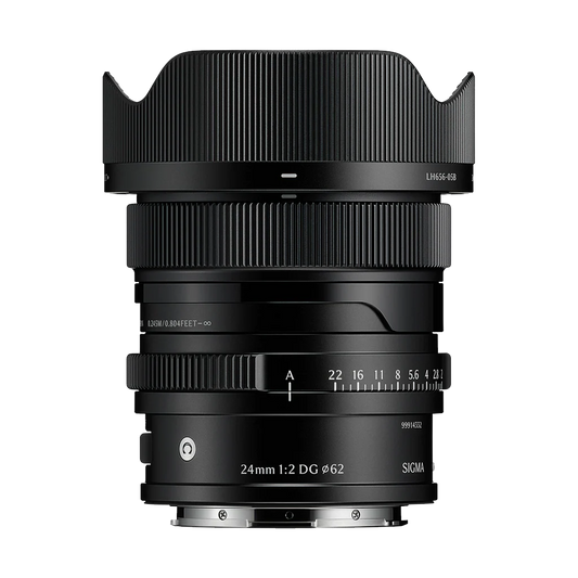 Sigma 24mm f/2 DG Contemporary Lens (L-Mount, Black)
