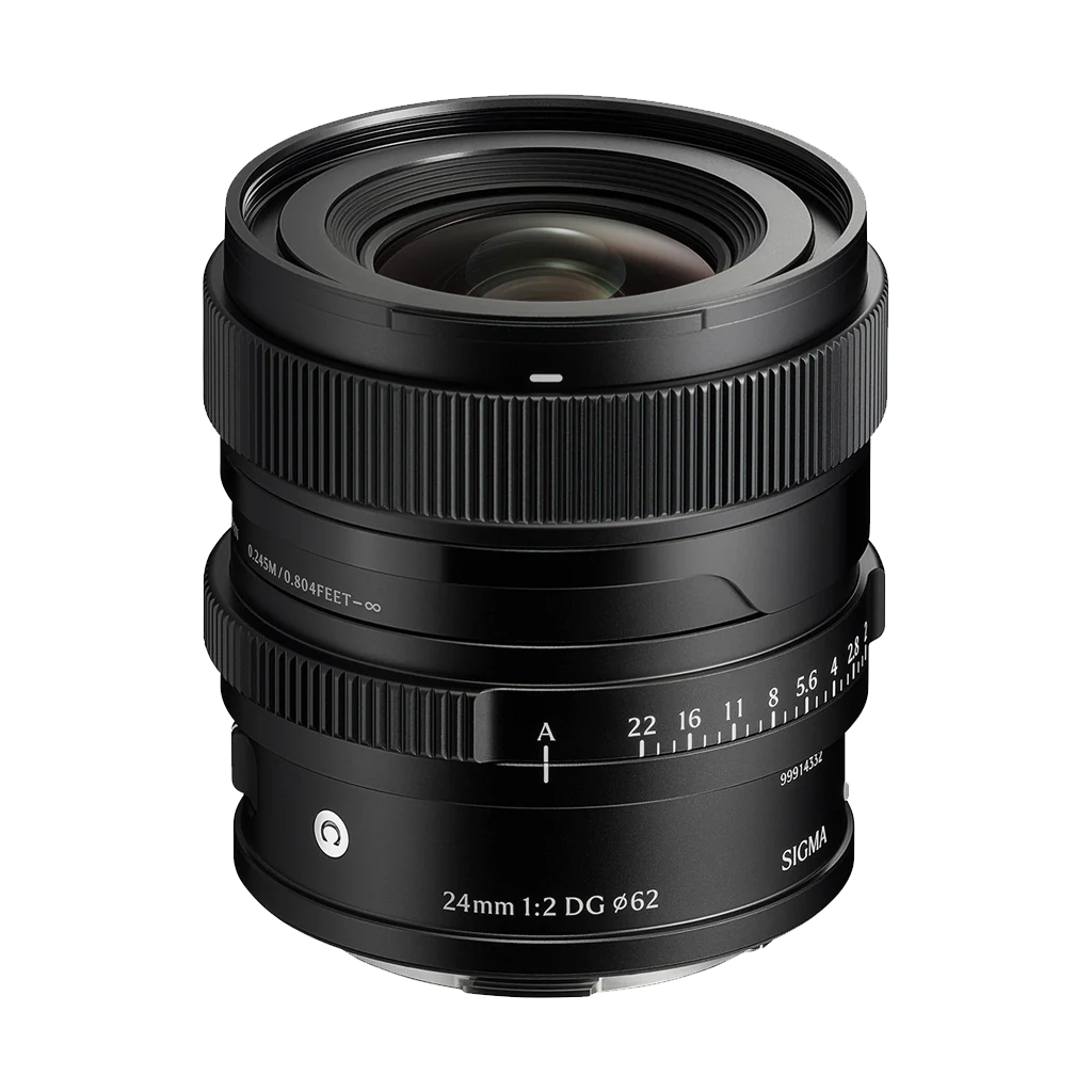 Sigma 24mm f/2 DG Contemporary Lens (L-Mount, Black)