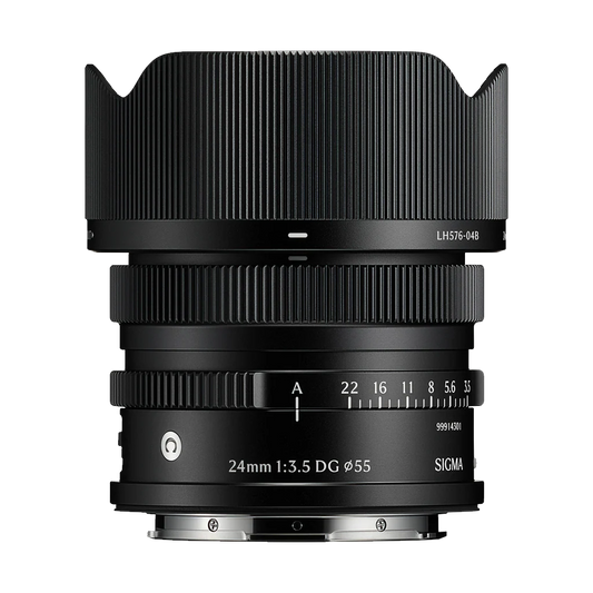 Sigma 24mm f/3.5 DG Contemporary Lens (L-Mount, Black)