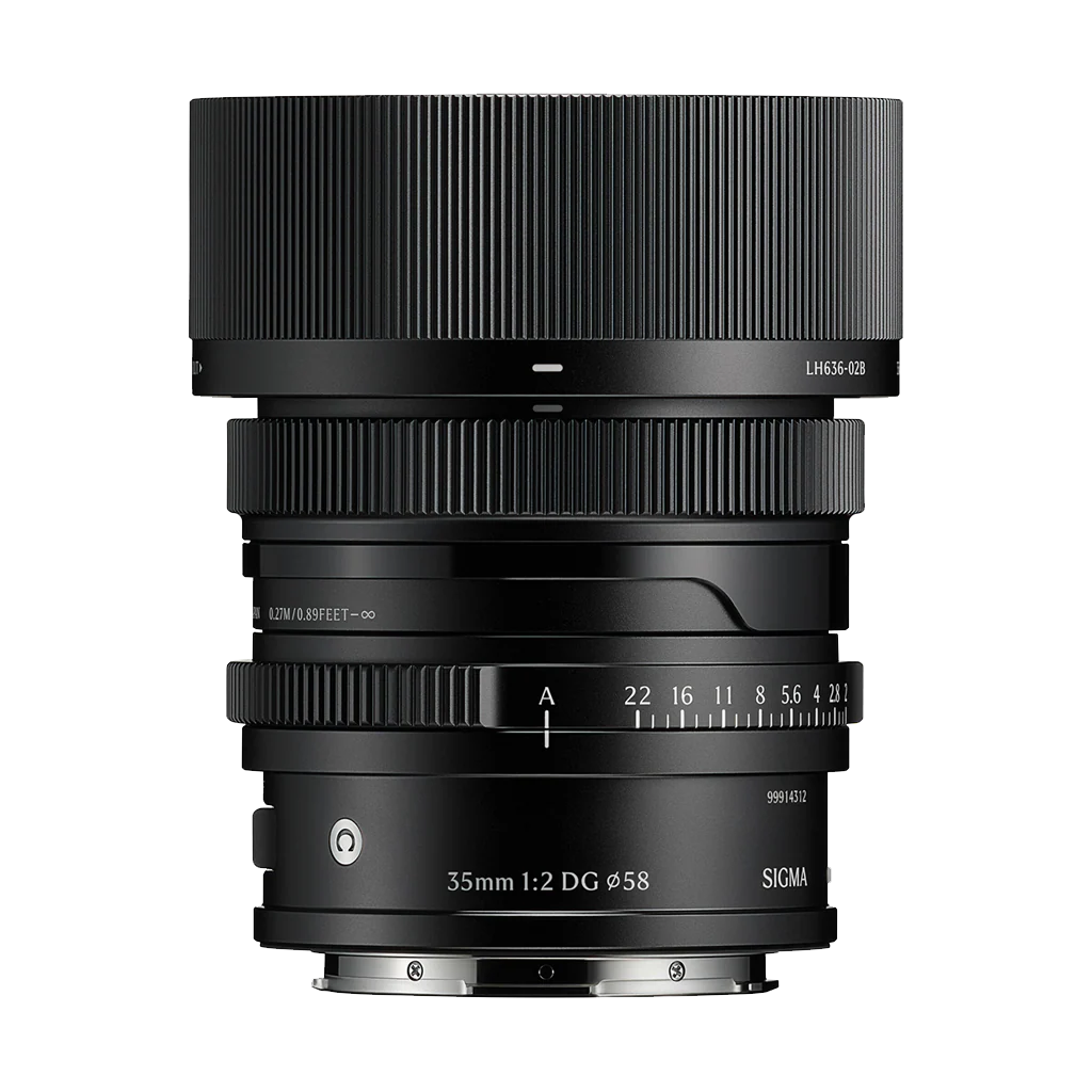 Sigma 35mm f/2 DG Contemporary Lens (L-Mount, Black)