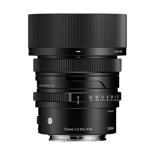 Sigma 35mm f/2 DG Contemporary Lens (Sony E, Black)