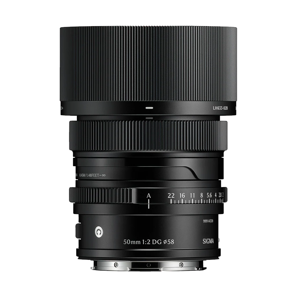 Sigma 50mm f/2 DG Contemporary Lens (L-Mount, Black)