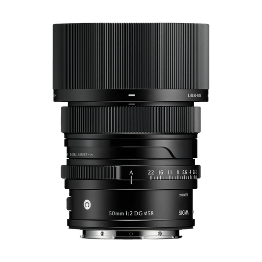 Sigma 50mm f/2 DG Contemporary Lens (L-Mount, Black)