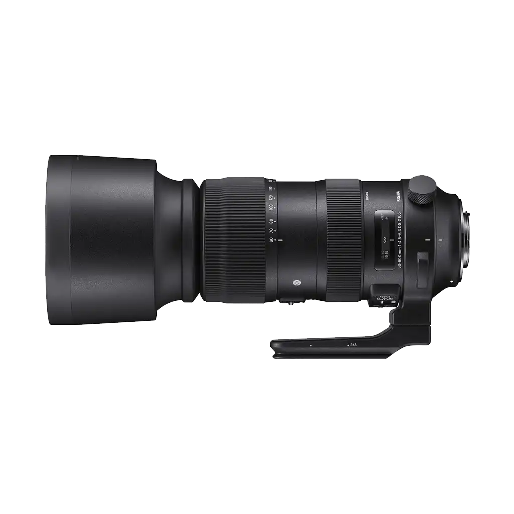 Sigma 60-600mm f/4.5-6.3 DG OS HSM Sports Lens (Nikon F)
