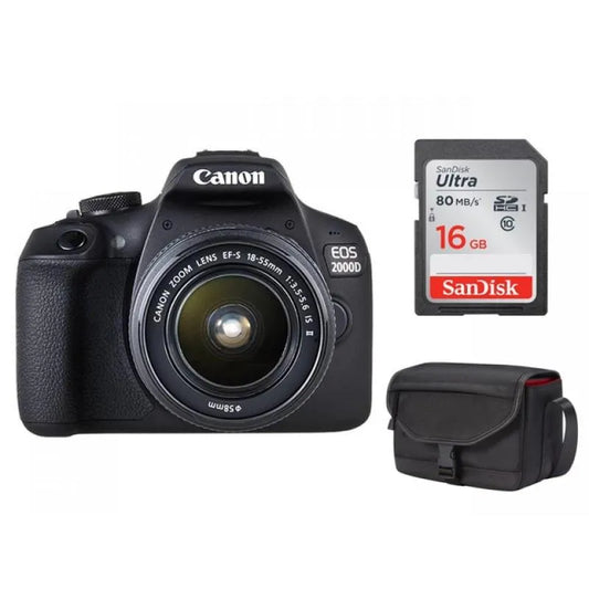 Canon EOS 2000D Starter Kit - Canon - VisionSounds South Africa