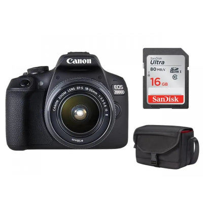 Canon EOS 2000D Starter Kit - Canon - VisionSounds South Africa