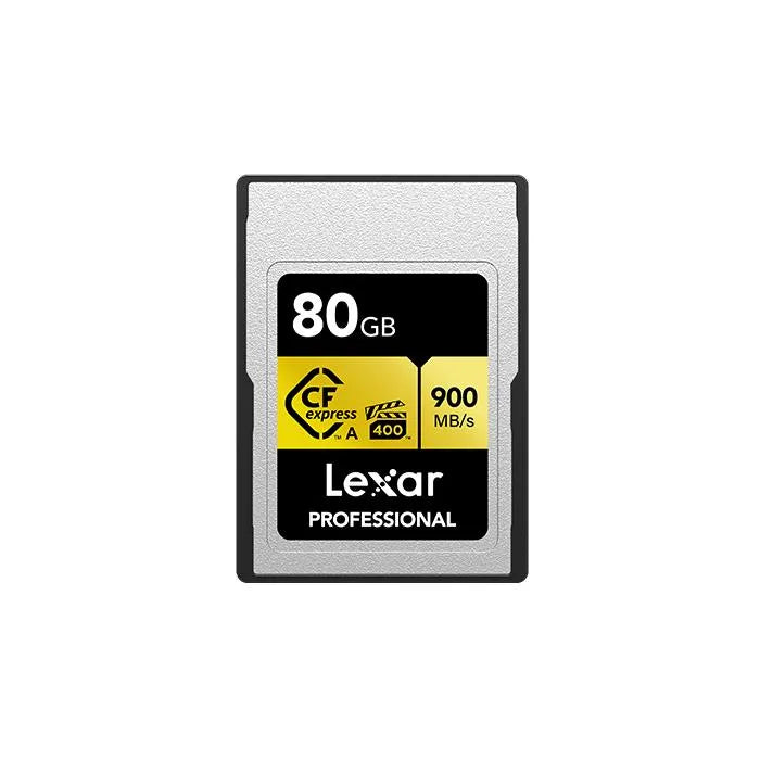 Lexar 80GB Professional CFexpress Type A Card GOLD Series - Lexar - VisionSounds South Africa