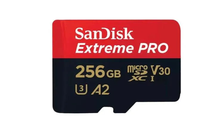 SanDisk  256GB Extreme Pro UHS-I microSD Memory Card (200MB/s Read, 140MB/S Write) - SanDisk - VisionSounds South Africa