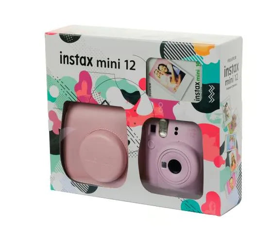 Fujifilm Instax Mini 12 Instant Film Camera (Blossom Pink Kit 3) - Fujifilm - VisionSounds South Africa