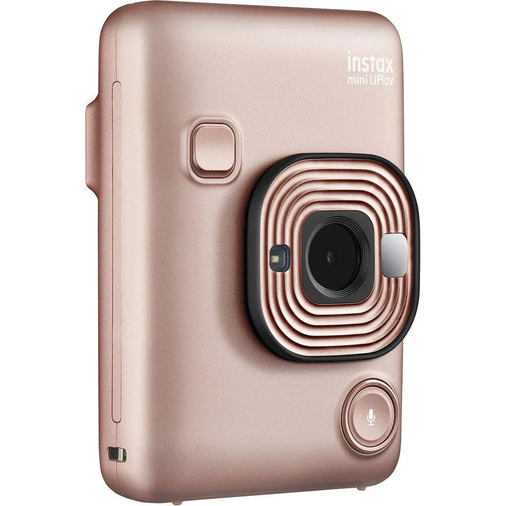 Fujifilm Instax Mini LiPlay Hybrid Instant Camera (Blush-Gold) - Fujifilm - VisionSounds South Africa