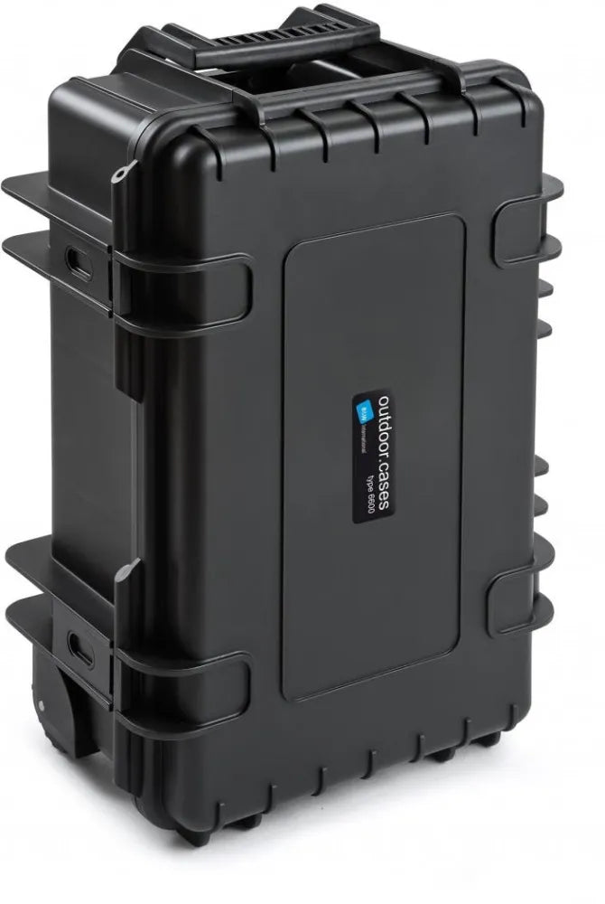 B&W Outdoor Case Type 6600 With Dividers (Black) - B&W - VisionSounds South Africa