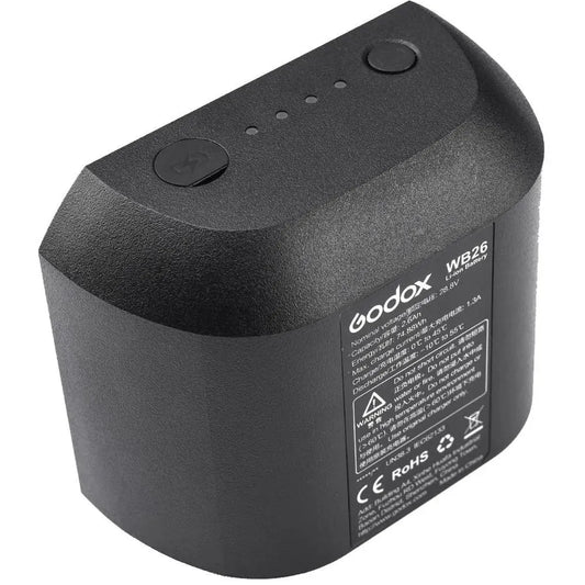 Godox WB26 Lithium Battery For Godox AD600 Pro - Godox - VisionSounds South Africa