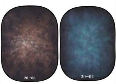 Double Sided Collapsible Backdrop (Various Colours - 105x200cm) V0612 - Double - VisionSounds South Africa