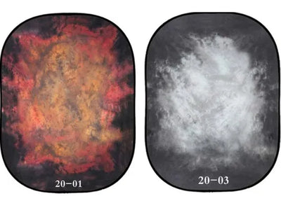 Double Sided Collapsible Backdrop (Various Colours - 105x200cm) V0103 - Double - VisionSounds South Africa