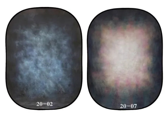 Double Sided Collapsible Backdrop (Various Colours - 105x200cm) V0207 - Double - VisionSounds South Africa