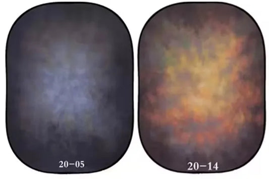Double Sided Collapsible Backdrop (Various Colours - 105x200cm) V0514 - Double - VisionSounds South Africa