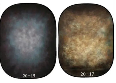 Double Sided Collapsible Backdrop (Various Colours - 105x200cm) V1517 - Double - VisionSounds South Africa