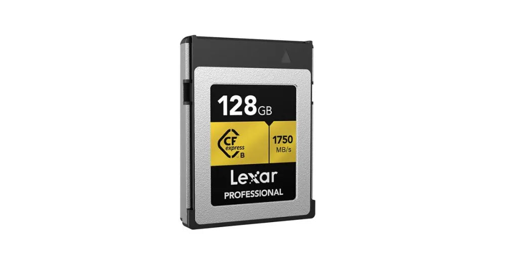 Lexar 128GB Professional CFexpress Type-B Memory Card Gold Series - Lexar - VisionSounds South Africa