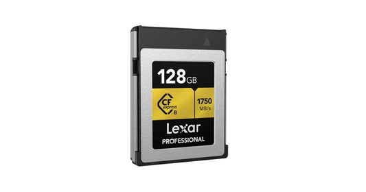 Lexar 128GB Professional CFexpress Type-B Memory Card Gold Series - Lexar - VisionSounds South Africa