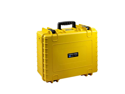 B&W Outdoor Case Type 6000 With Dividers (Yellow) - B&W - VisionSounds South Africa