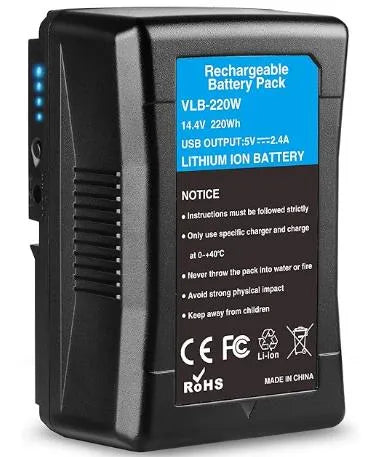 Cameraworld V-Mount Battery (14.4v , 14400mAh, 220Wh) - Cameraworld - VisionSounds South Africa