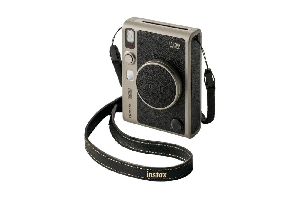 Fujifilm Instax Mini Evo Instant Film Camera (Titanium Gold Ltd Edition Kit) - Fujifilm - VisionSounds South Africa