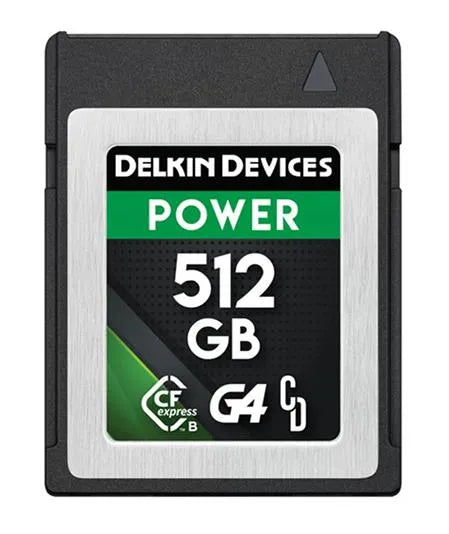 Delkin Devices 512GB POWER 4.0 CFexpress Type B Memory Card - Delkin - VisionSounds South Africa