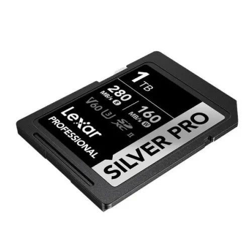 Lexar 1TB SDXC Silver PRO UHS II Memory Card - Lexar - VisionSounds South Africa