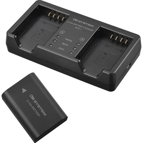 Olympus OM SYSTEM SBCX-1 Lithium-Ion Battery and Charger Kit - Olympus - VisionSounds South Africa