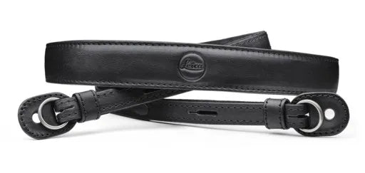 Leica Leather Carrying Strap (Black) - Leica - VisionSounds South Africa