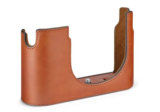Leica Half Case Q3 (Leather, Cognac) - Leica - VisionSounds South Africa
