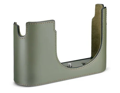 Leica Half Case Q3 (Leather, Olive Green) - Leica - VisionSounds South Africa
