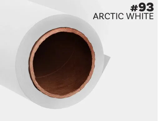 CS Seamless Paper Backdrop 2.70x10m no93 Arctic White - CS - VisionSounds South Africa