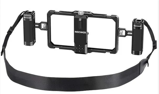 Neewer PA009S Smartphone Video Rig Camera Cage with Shoulder Strap - Neewer - VisionSounds South Africa