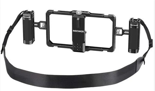 Neewer PA009S Smartphone Video Rig Camera Cage with Shoulder Strap - Neewer - VisionSounds South Africa