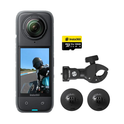 Insta360 X4 Action Camera - Motorcycle Bundle - Insta360 - VisionSounds South Africa