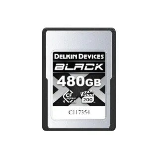 Delkin Devices Black 480GB VPG400 CFexpress Type A 4.0  Memory Card (1830 MB/s Read, 1740 MB/s Write) - Delkin - VisionSounds South Africa
