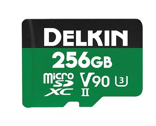 Delkin 256GB POWER UHS-II (V90) microSD Memory Card - Delkin - VisionSounds South Africa