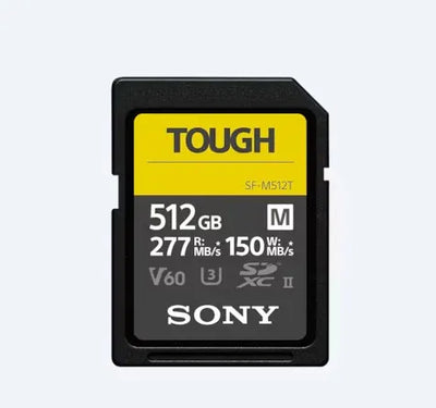 Sony 256GB SF-M Tough Series UHS-II SDXC Memory Card - Sony - VisionSounds South Africa