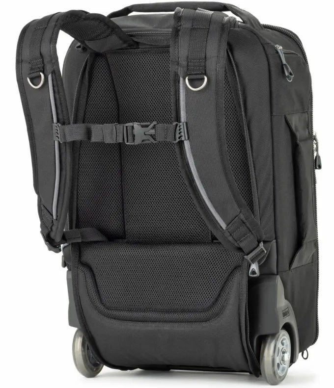 Think Tank Photo Essentials Convertible Rolling Backpack (Black) - Image 2