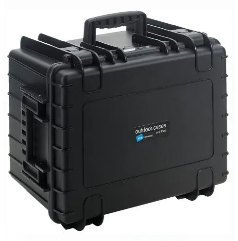 B&W Outdoor Case Type 5500 With Foam (Black) - B&W - VisionSounds South Africa
