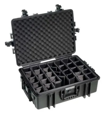 B&W Outdoor Case Type 6500 With Dividers (Black) - Image 2