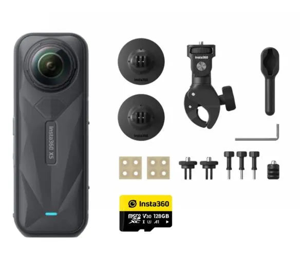 Insta360 X5 8K 360 Action Camera -  Motorcycle Bundle - Image 3
