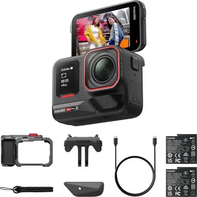 Insta360 - Ace Pro 2 Action Camera Dual Battery Xplorer Bundle - Dark Grey - Insta360 - VisionSounds South Africa