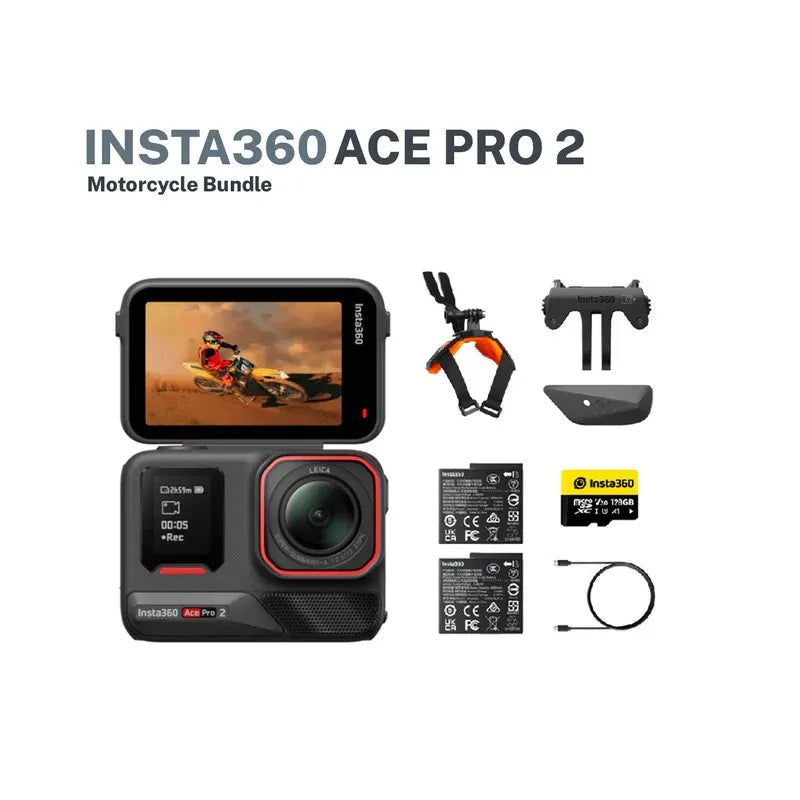 Insta360 - Ace Pro 2 - Motorcyle Bundle - Insta360 - VisionSounds South Africa