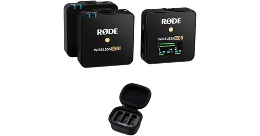 RODE Wireless GO II 2-Person Wireless Microphone System + Charging Case (Used) - Rode - VisionSounds South Africa